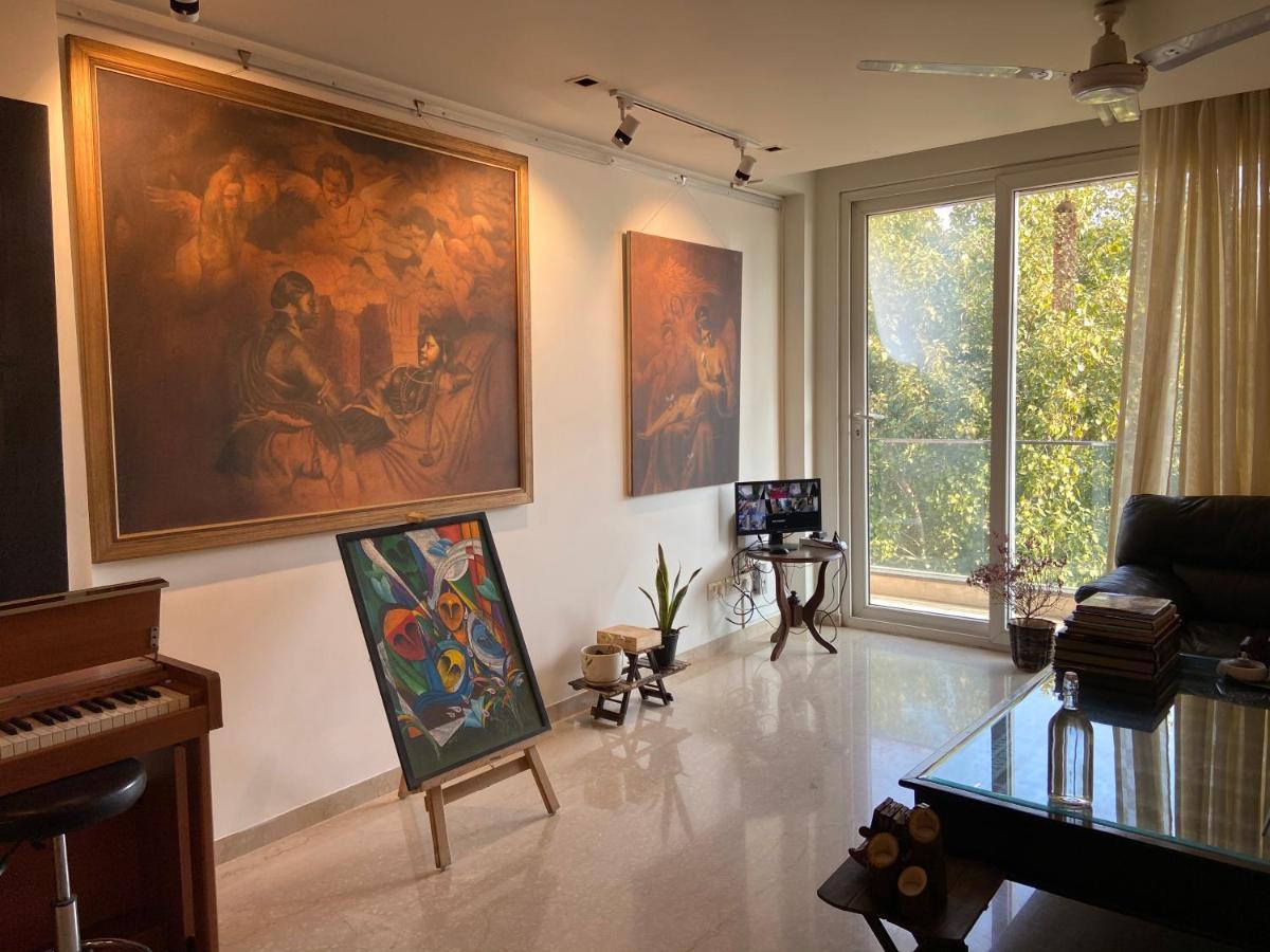 Art House Vasant Vihar New Delhi Bed and Breakfast Exteriör bild